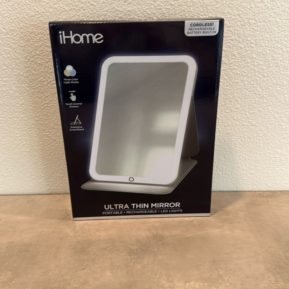 IHome ultra thin mirror